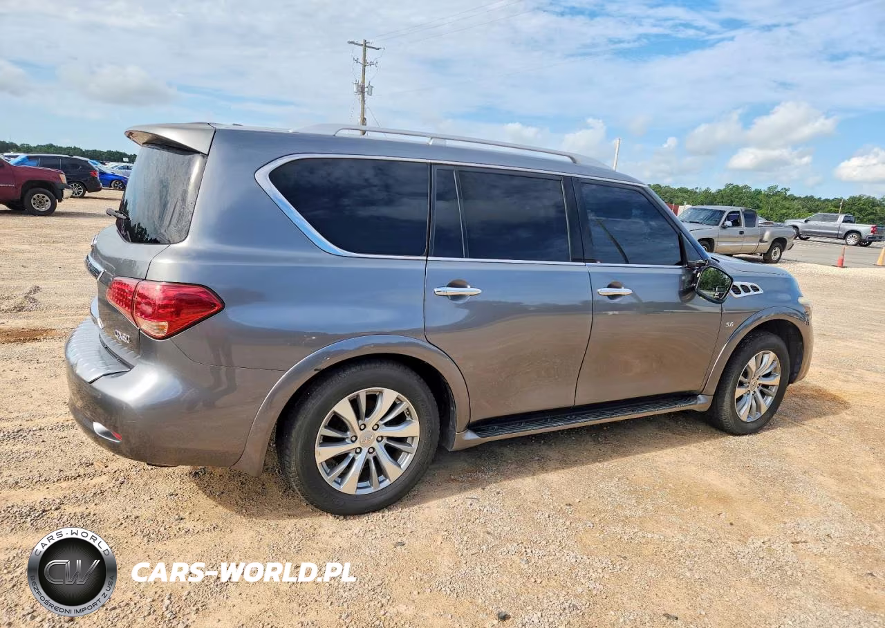 2016 Infiniti Qx80 Base VIN:JN8AZ2NEXG9123373 - 3