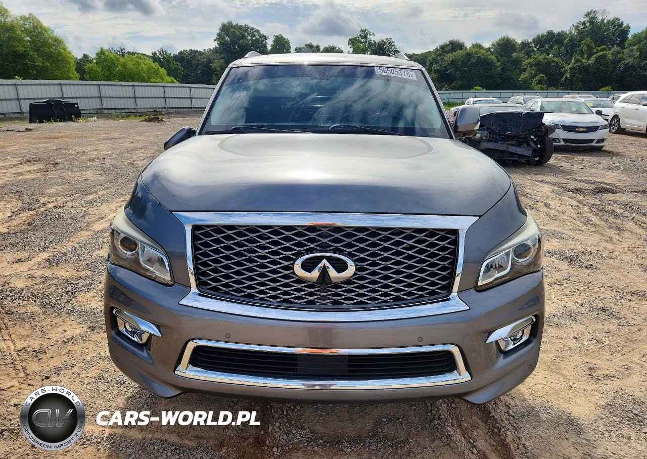 2016 Infiniti Qx80 Base VIN:JN8AZ2NEXG9123373 - 5