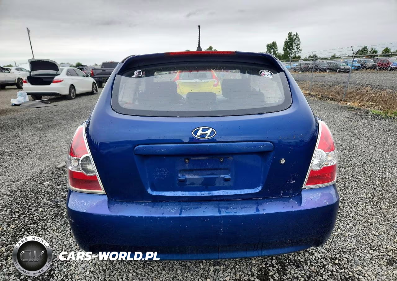 2007 Hyundai Accent Gs VIN:KMHCM36C87U038661 - 6