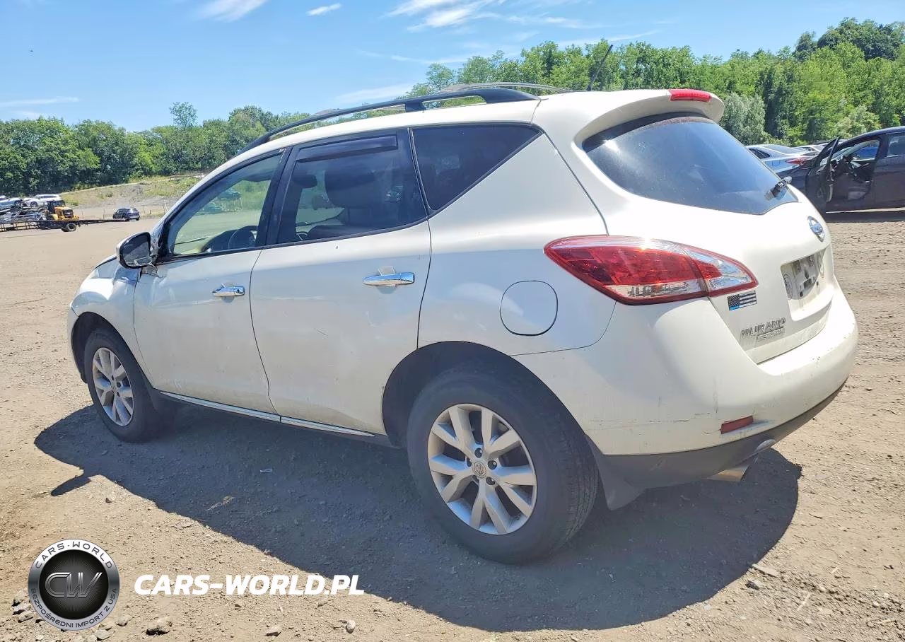 2014 Nissan Murano Sv VIN:JN8AZ1MW5EW517446 - 2