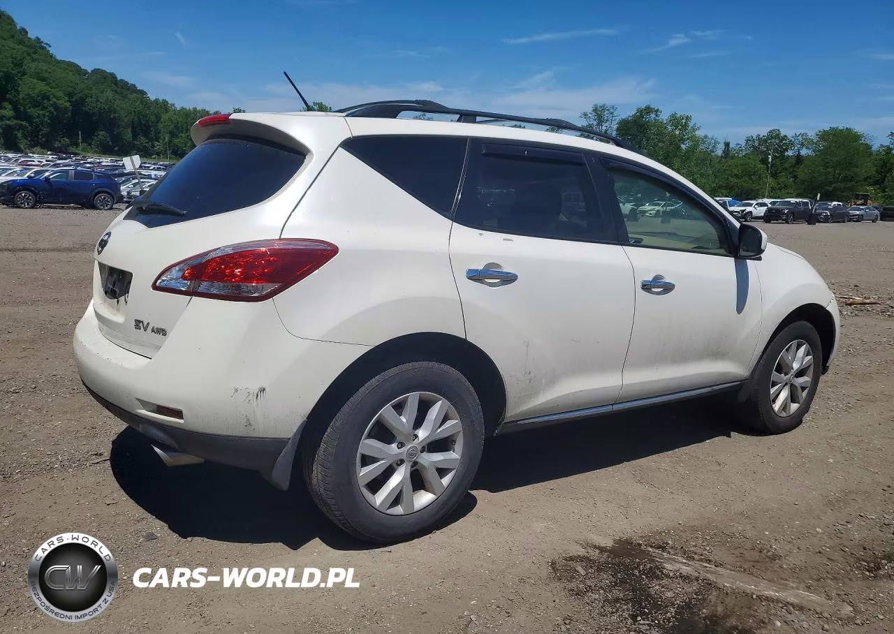 2014 Nissan Murano Sv VIN:JN8AZ1MW5EW517446 - 3