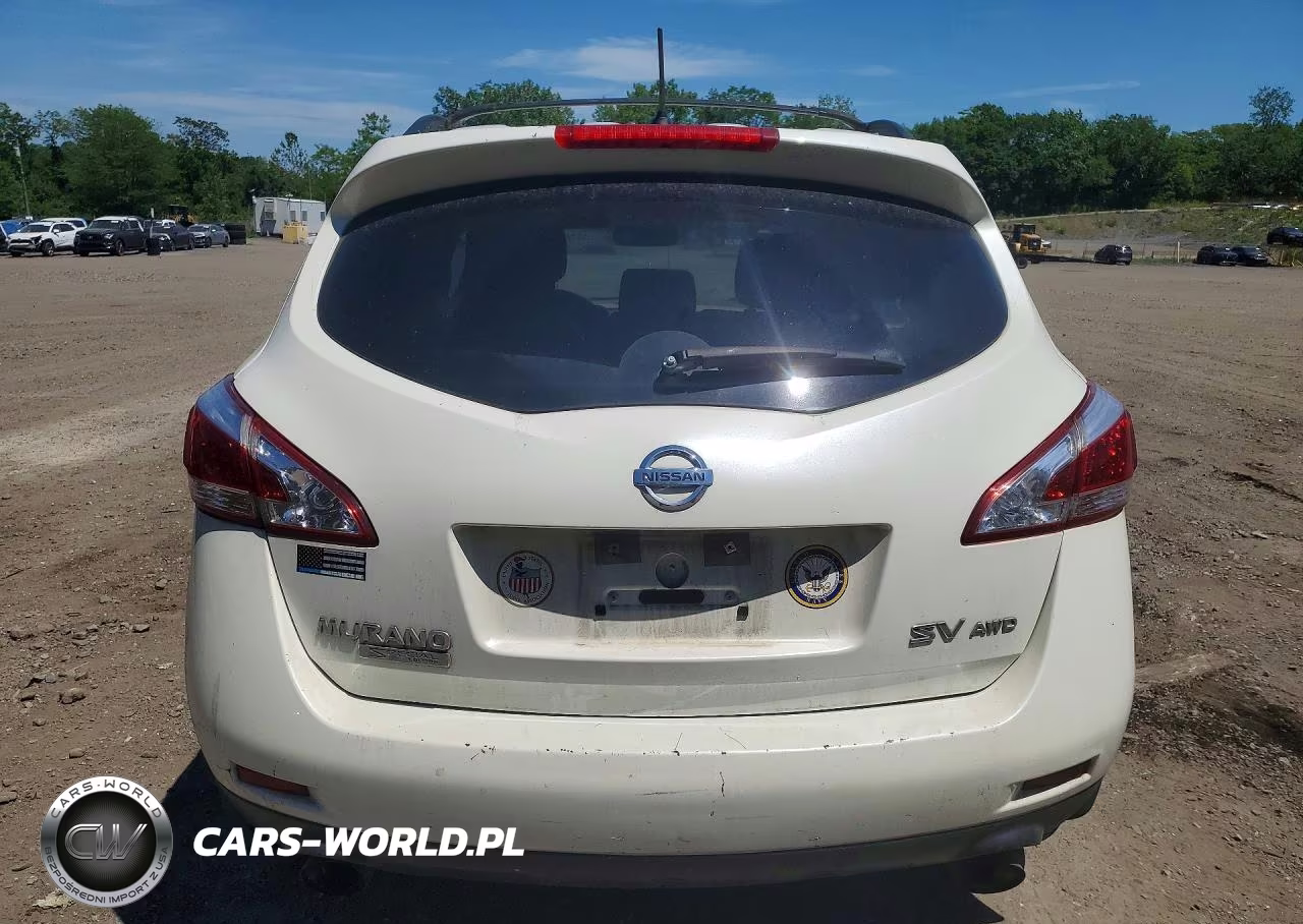 2014 Nissan Murano Sv VIN:JN8AZ1MW5EW517446 - 6