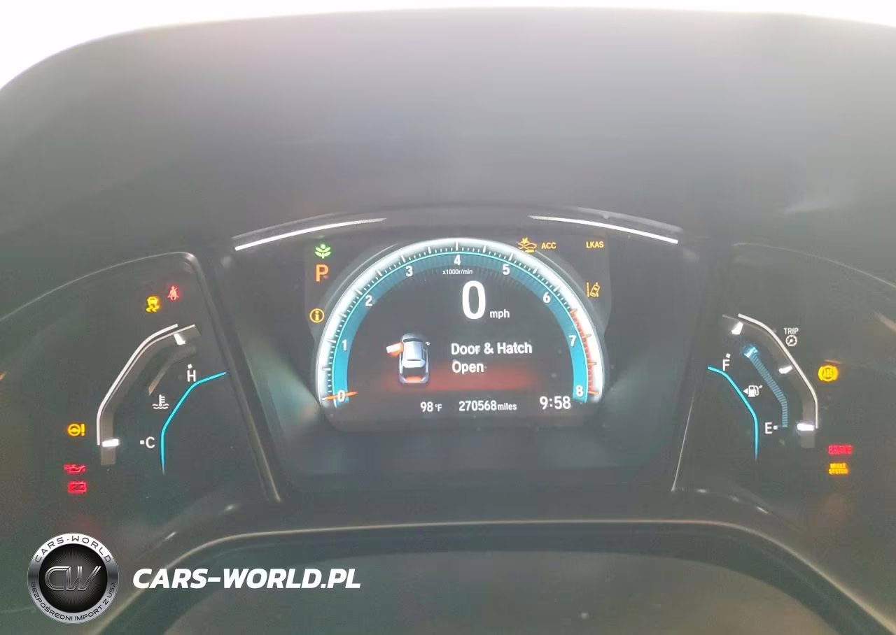 2017 Honda Civic Ex VIN:SHHFK7H62HU232651 - 9