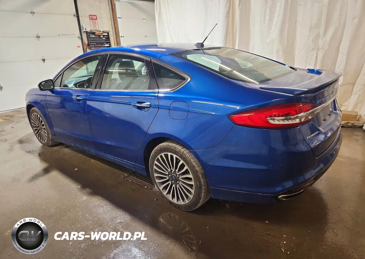 2018 Ford Fusion Titanium VIN:3FA6P0D91JR155761 - 2