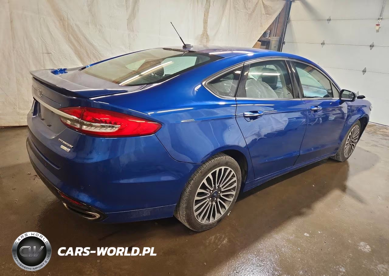 2018 Ford Fusion Titanium VIN:3FA6P0D91JR155761 - 3
