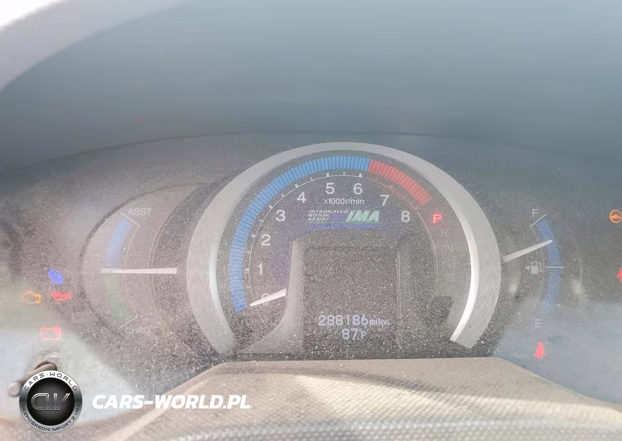 2010 Honda Insight Ex VIN:JHMZE2H72AS017277 - 9