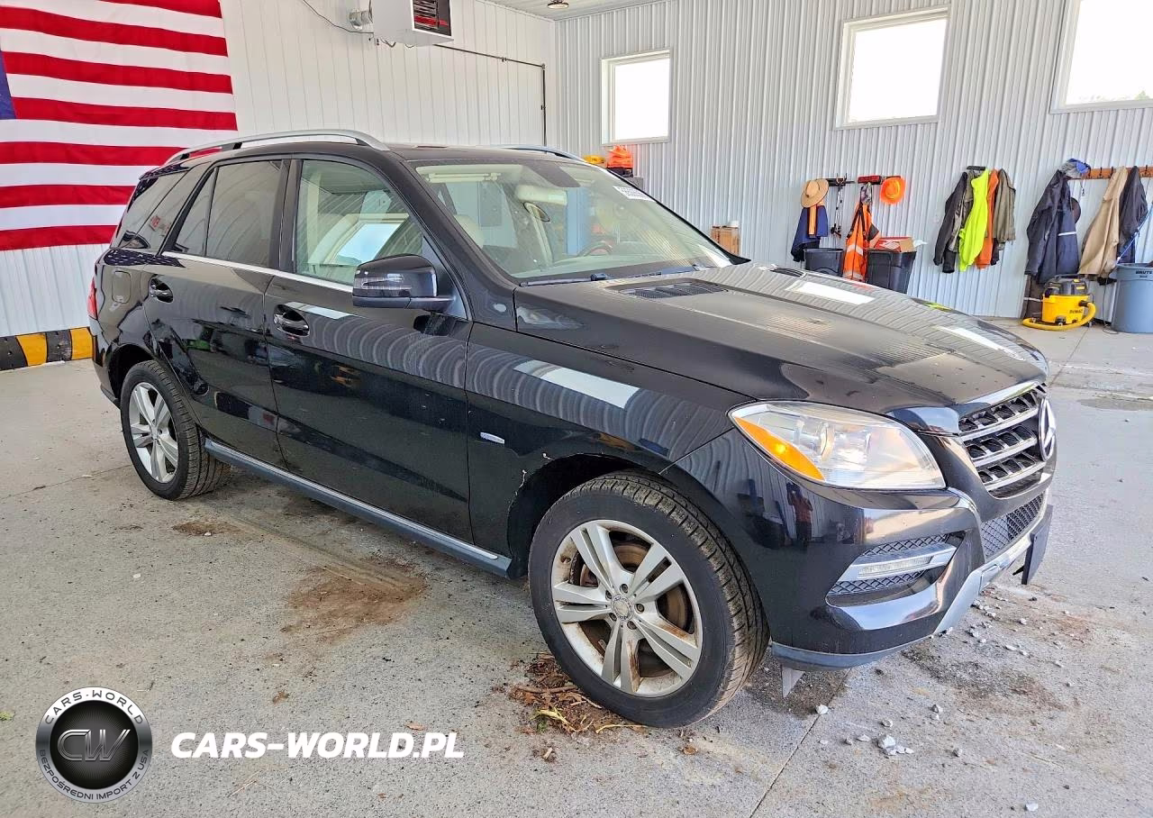 2012 Mercedes-Benz Ml 350 4Matic VIN:4JGDA5HB9CA045952 - 4