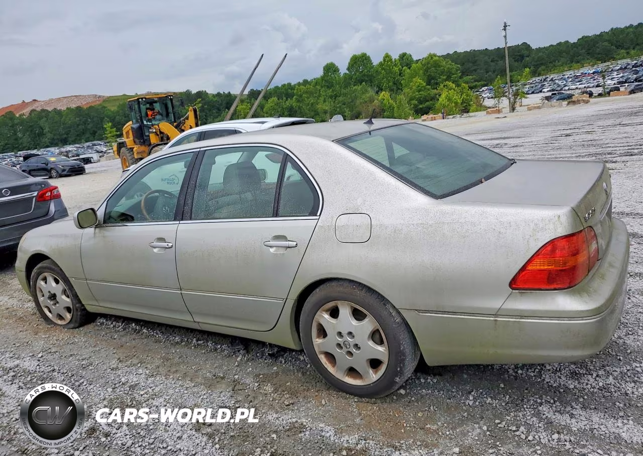 2002 Lexus Ls 430 VIN:JTHBN30F220062887 - 2