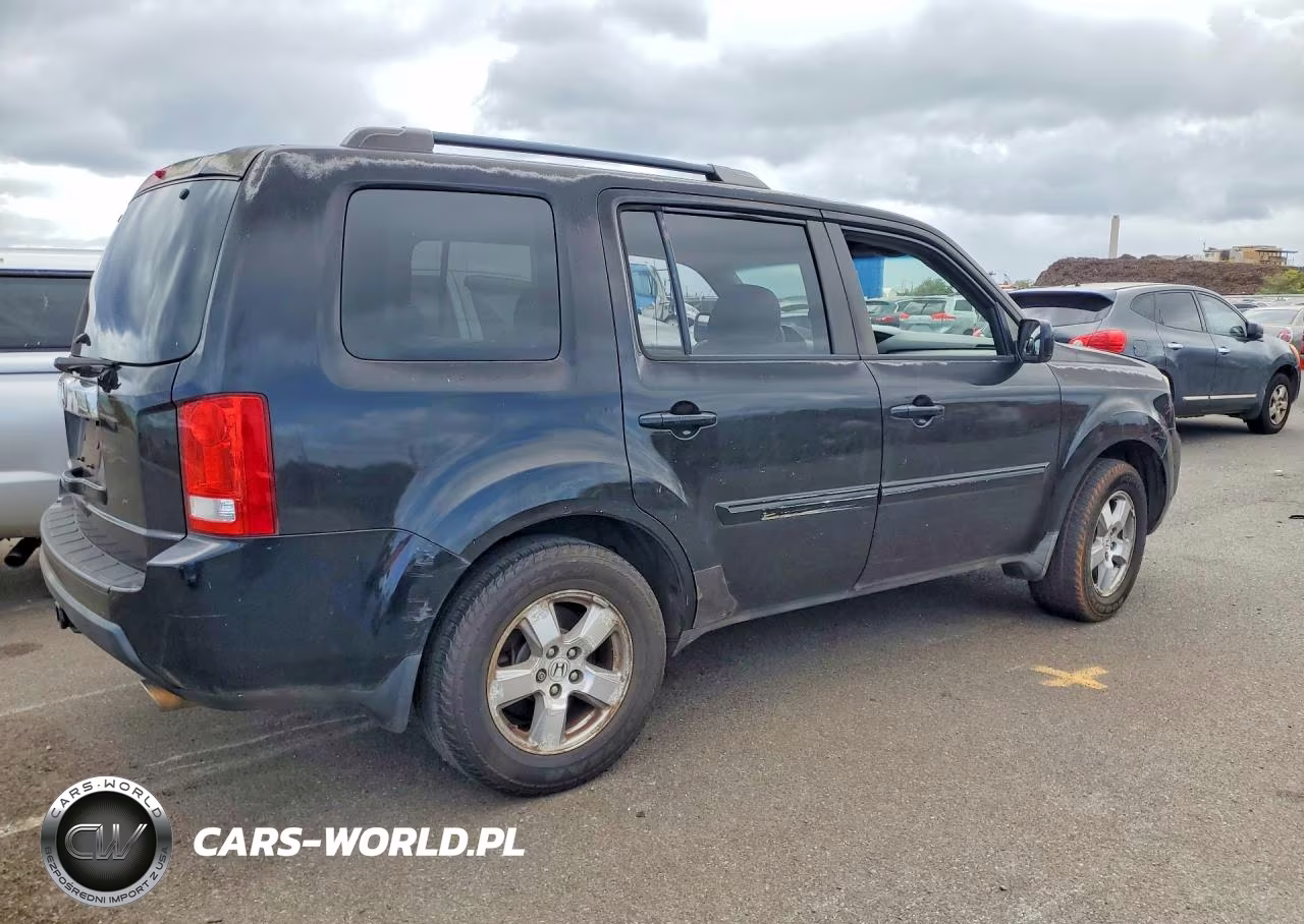 2011 Honda Pilot Exl VIN:5FNYF3H51BB032267 - 3