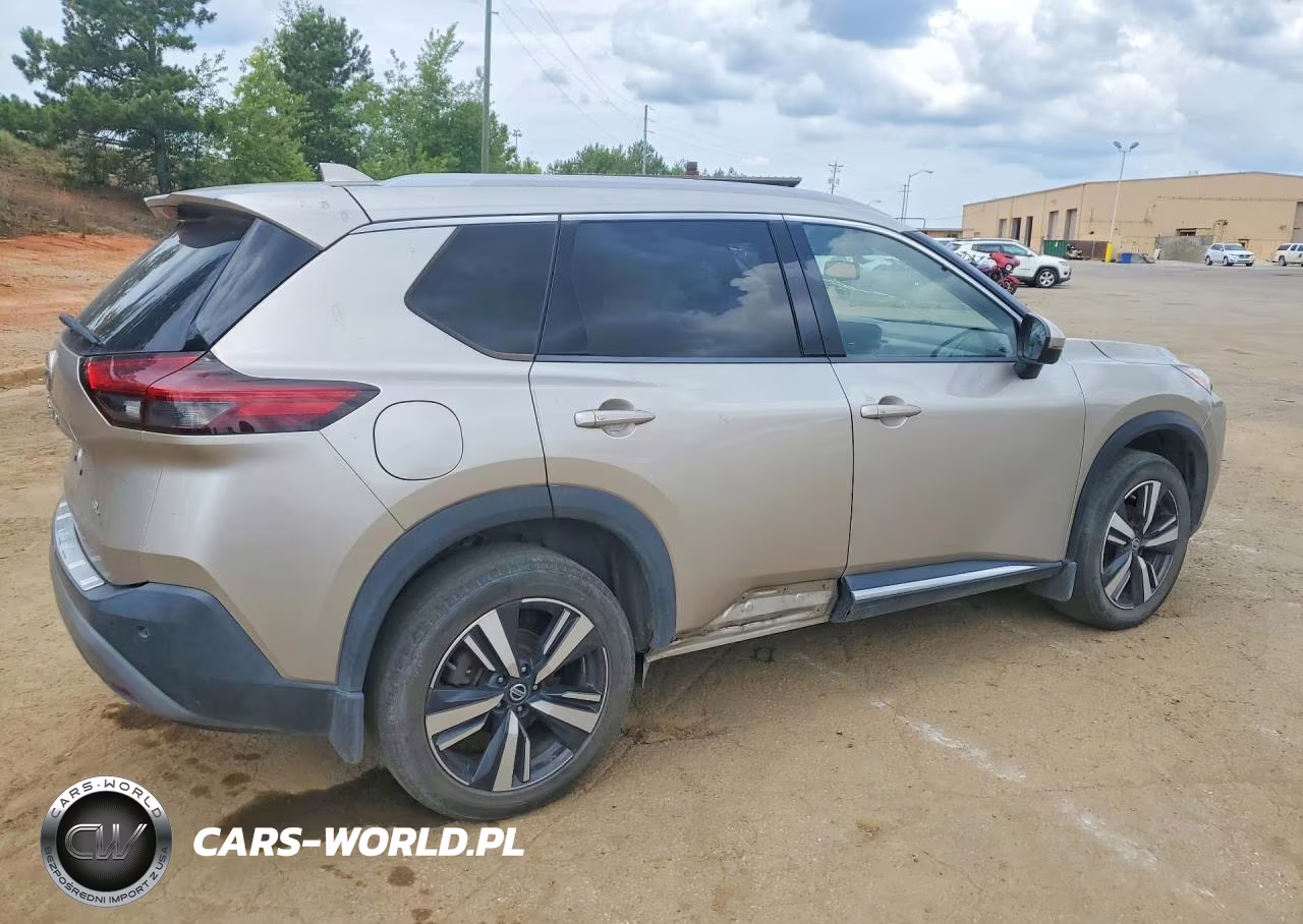 2021 Nissan Rogue Sl VIN:JN8AT3CA2MW021036 - 3