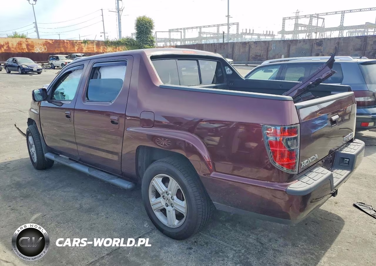 2014 Honda Ridgeline Rtl VIN:5FPYK1F58EB008711 - 2