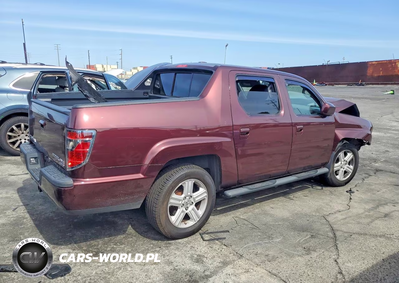 2014 Honda Ridgeline Rtl VIN:5FPYK1F58EB008711 - 3