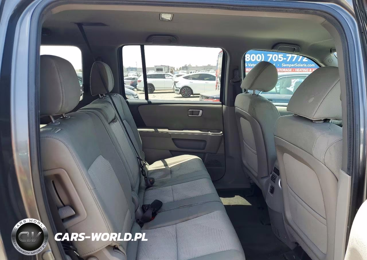 2013 Honda Pilot Lx VIN:5FNYF4H26DB041187 - 11