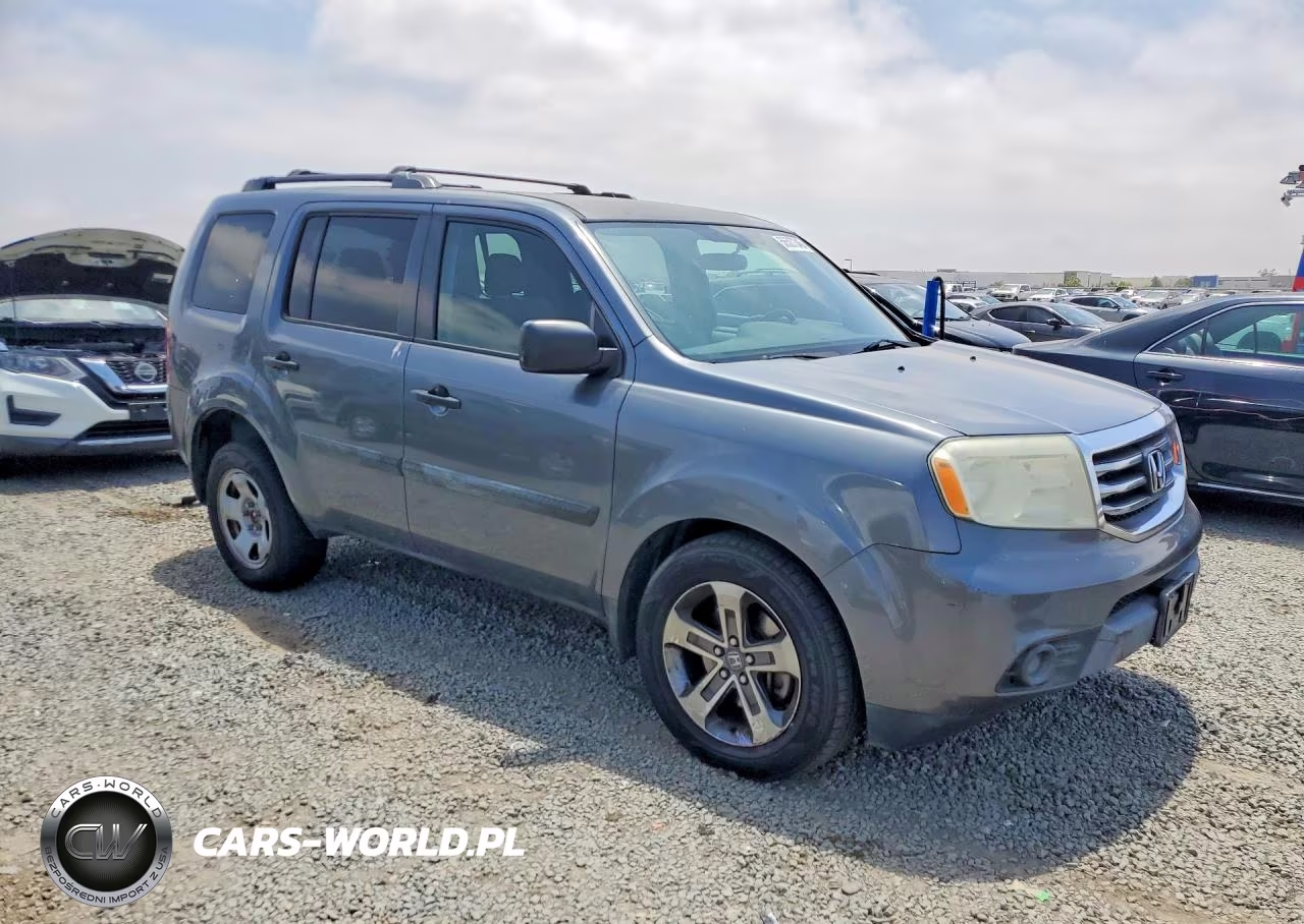2013 Honda Pilot Lx VIN:5FNYF4H26DB041187 - 4