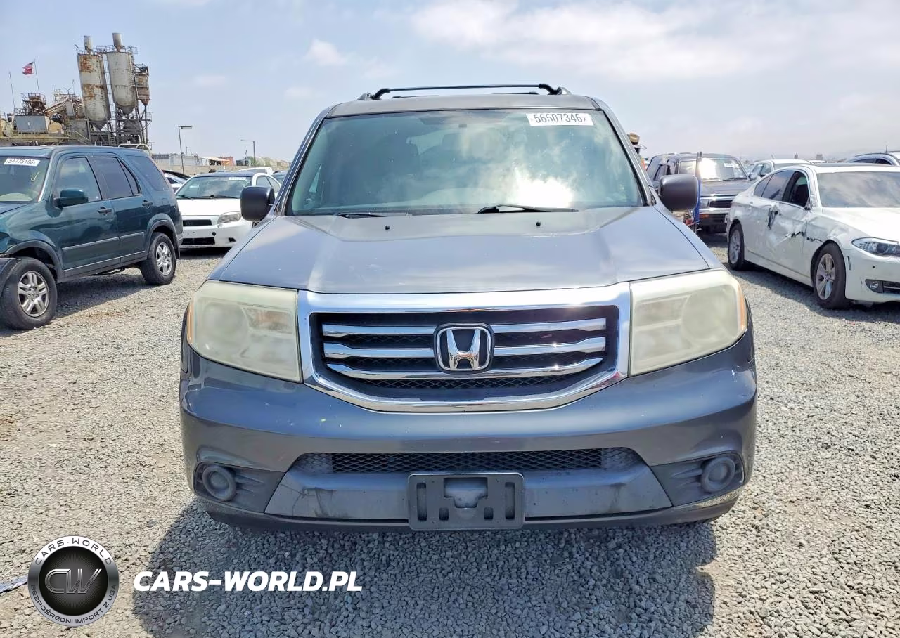 2013 Honda Pilot Lx VIN:5FNYF4H26DB041187 - 5