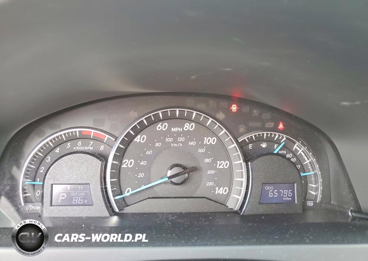 2012 Toyota Camry Xle VIN:4T1BF1FK8CU547144 - 9