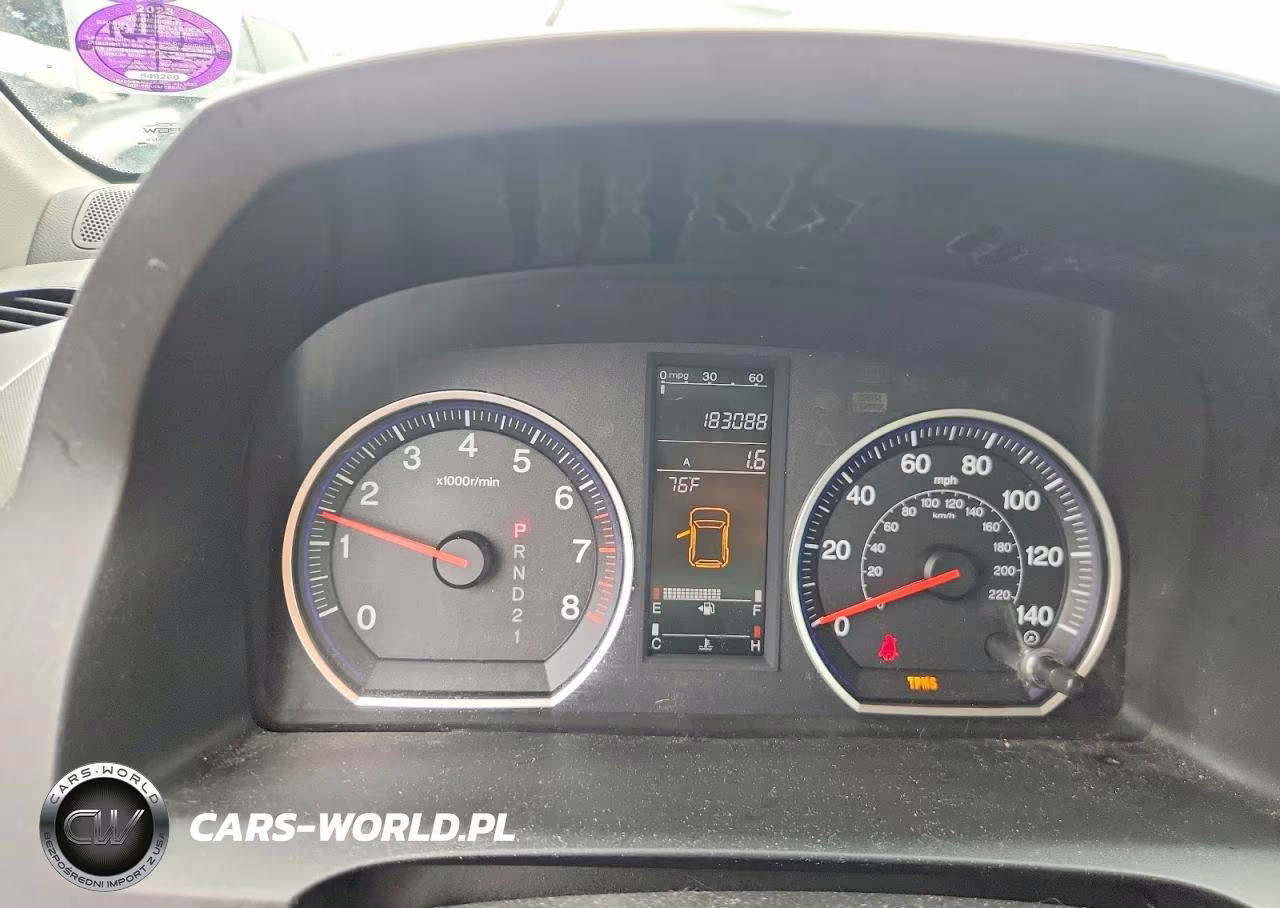 2008 Honda Cr-V Ex VIN:JHLRE48588C001104 - 9