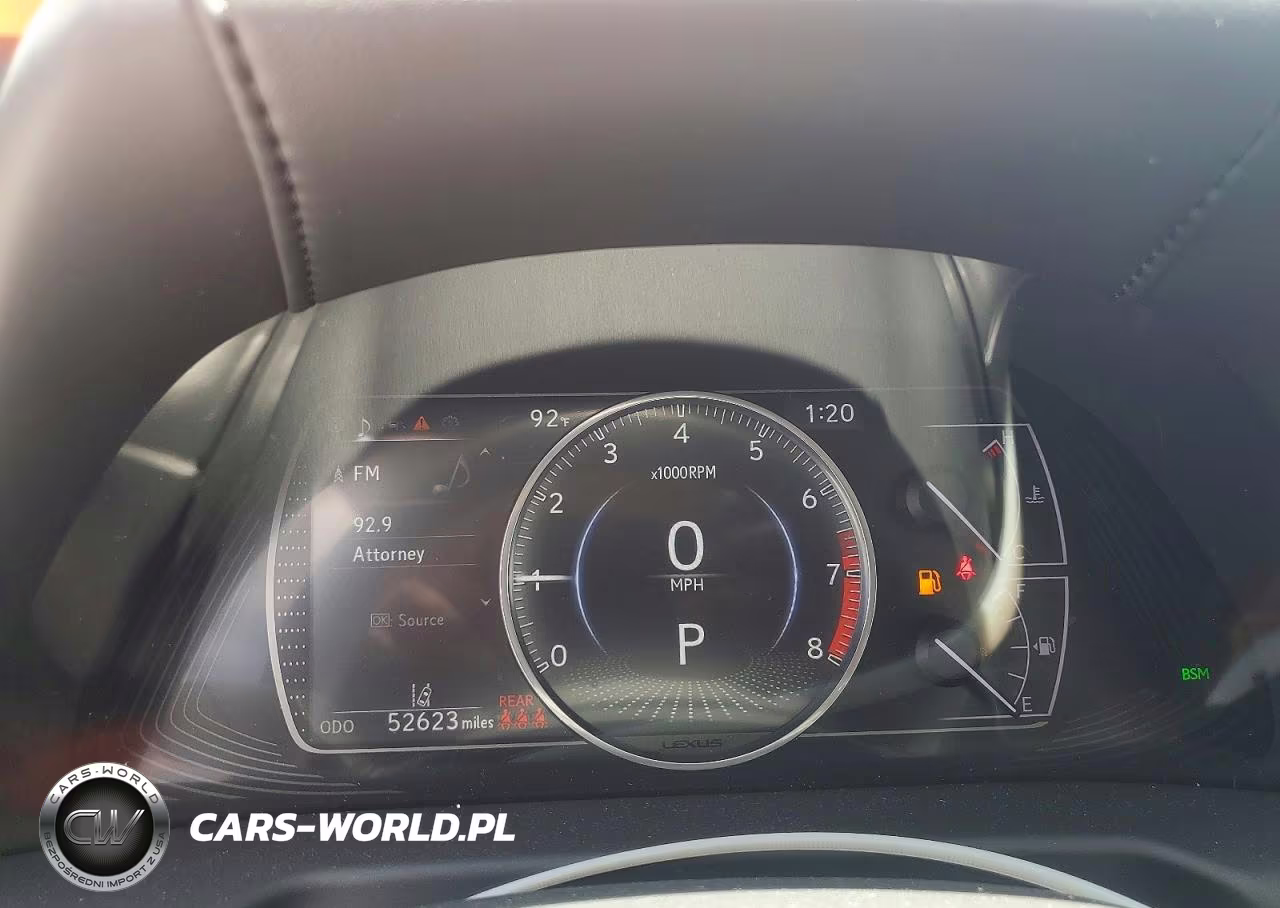 2020 Lexus Es 350 VIN:58ADZ1B14LU068547 - 9