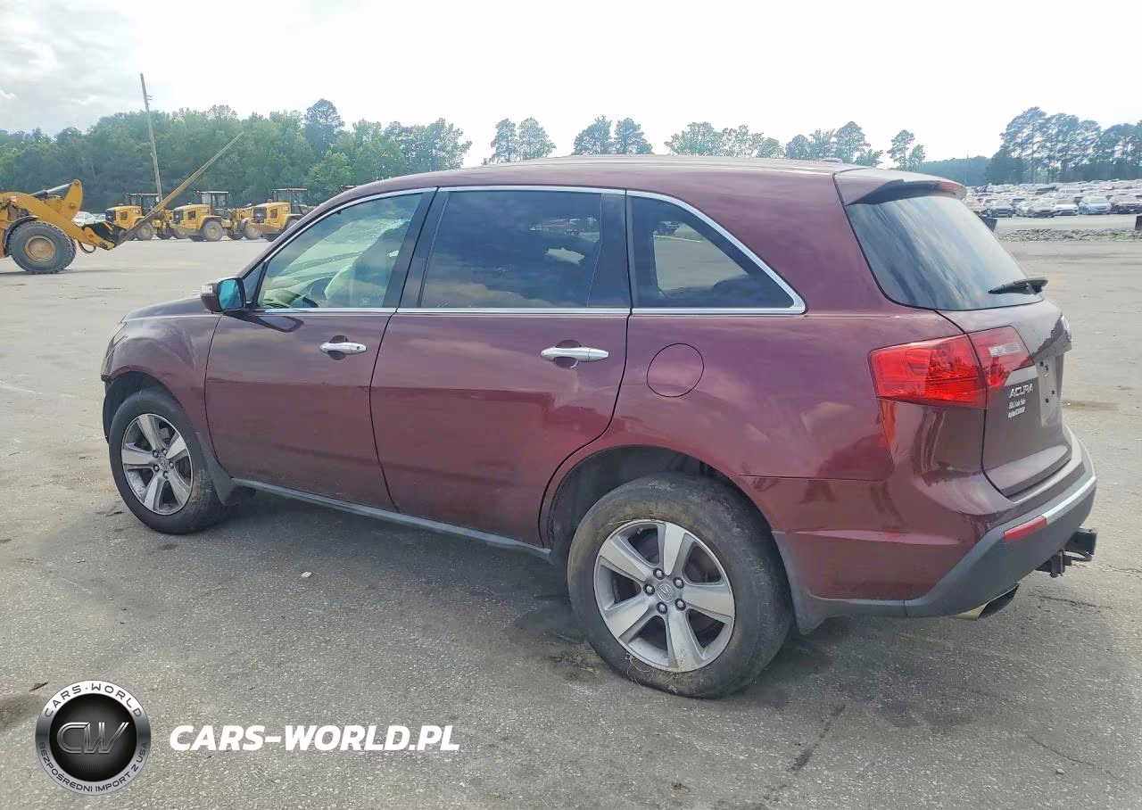 2012 Acura Mdx Technology VIN:2HNYD2H30CH500753 - 2