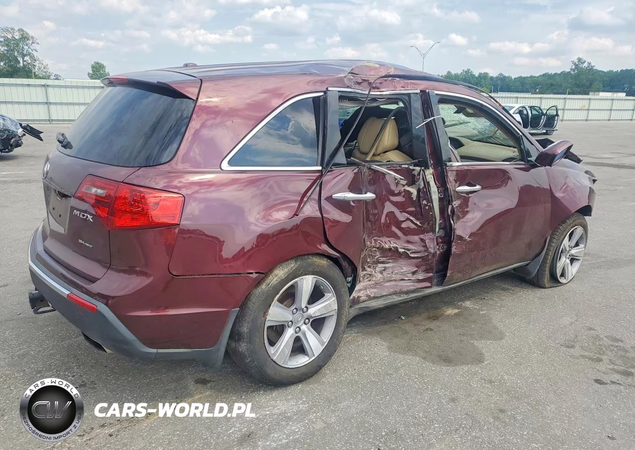 2012 Acura Mdx Technology VIN:2HNYD2H30CH500753 - 3