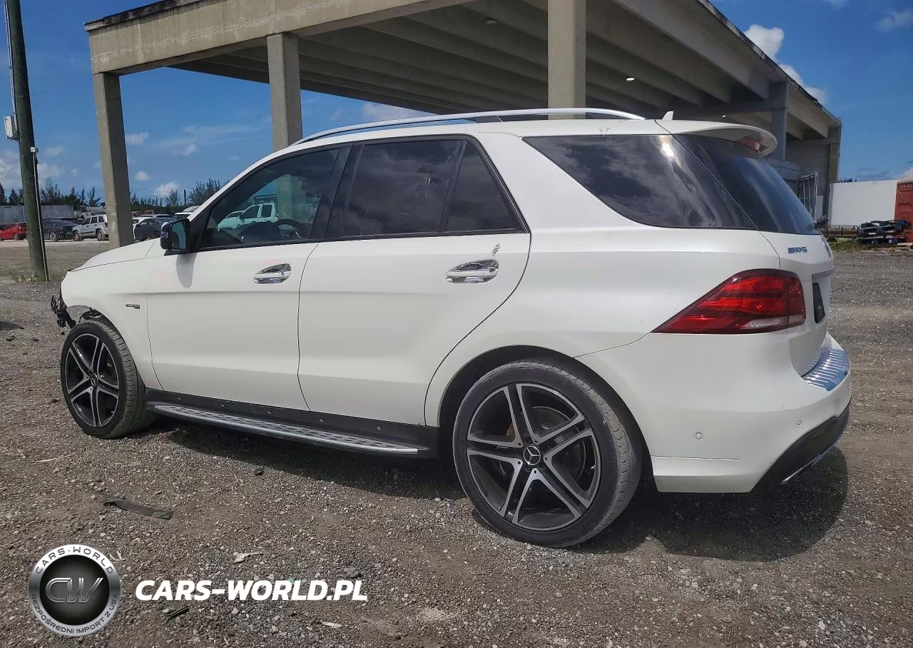 2017 Mercedes-Benz Gle 43 Amg VIN:4JGDA6EB4HA955753 - 2