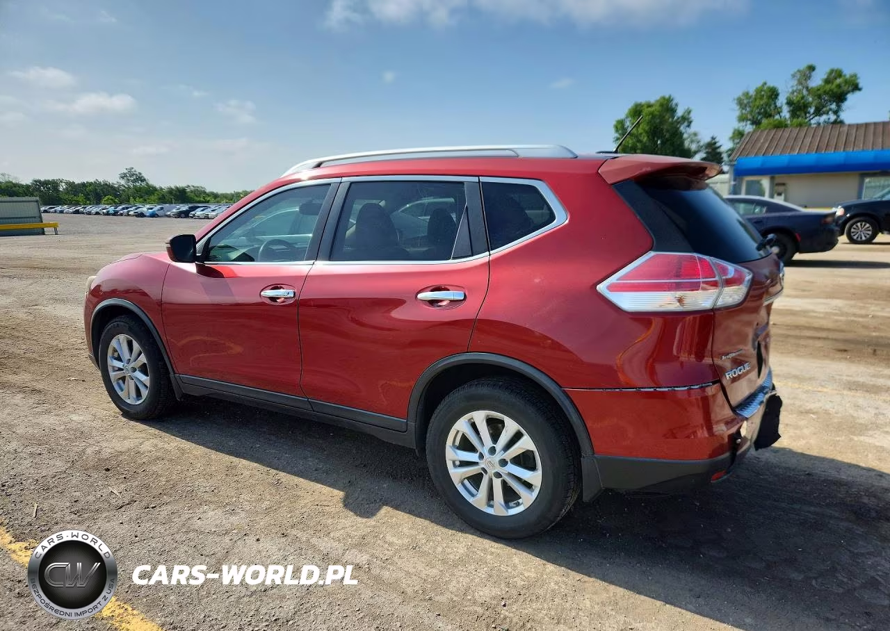 2015 Nissan Rogue Sv VIN:KNMAT2MT2FP522138 - 2
