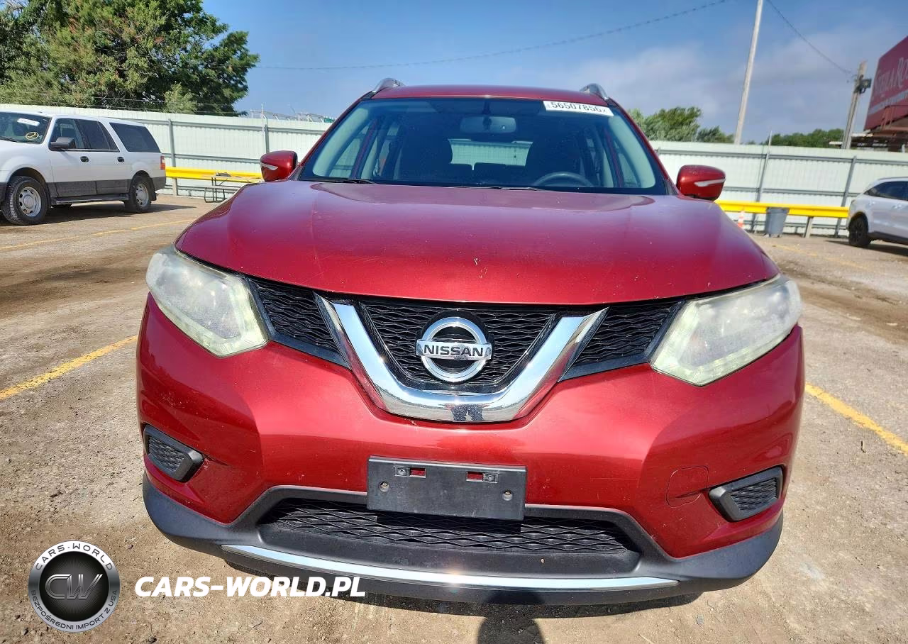 2015 Nissan Rogue Sv VIN:KNMAT2MT2FP522138 - 5