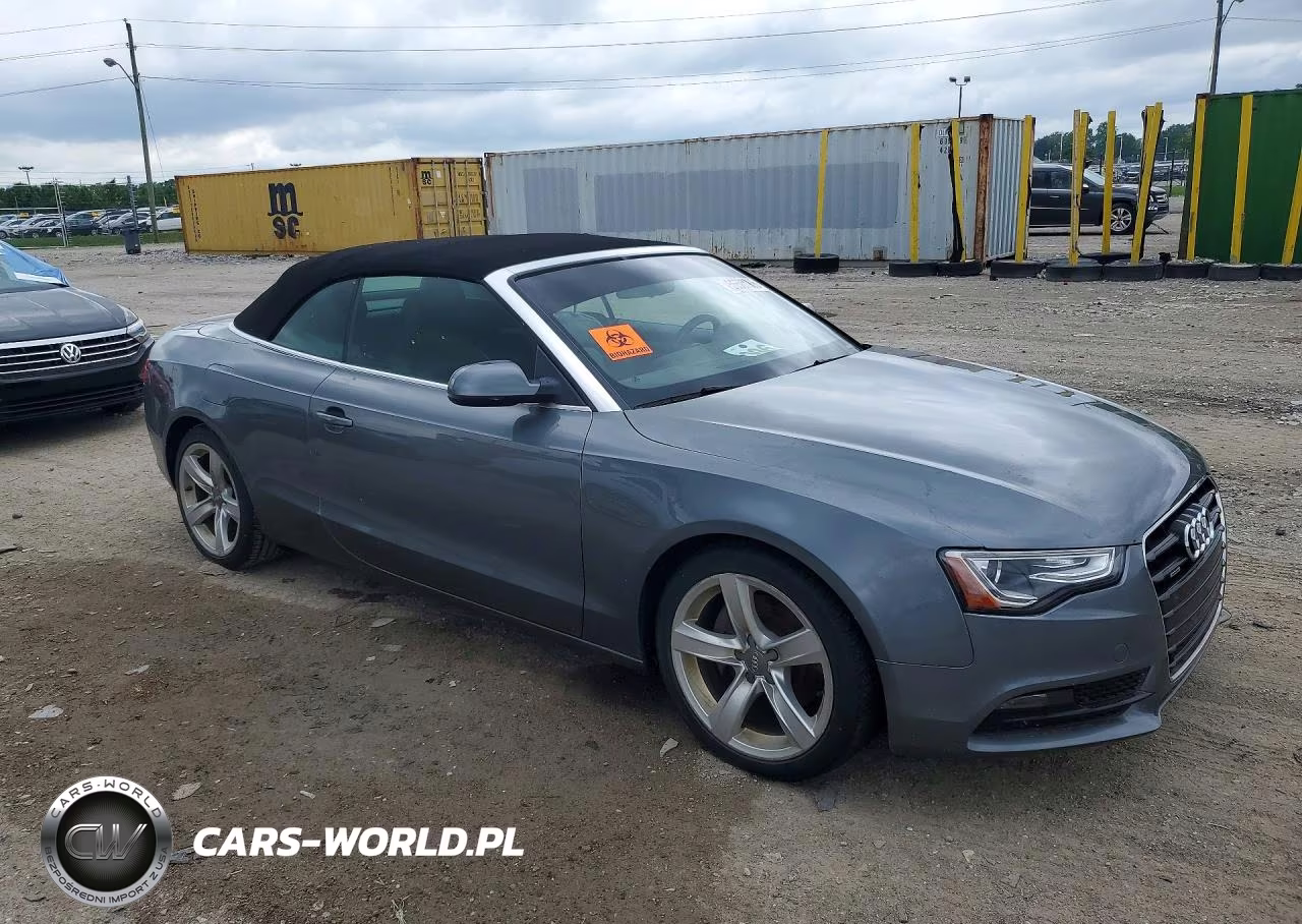 2014 Audi A5 Premium VIN:WAUCFAFH4EN005076 - 4