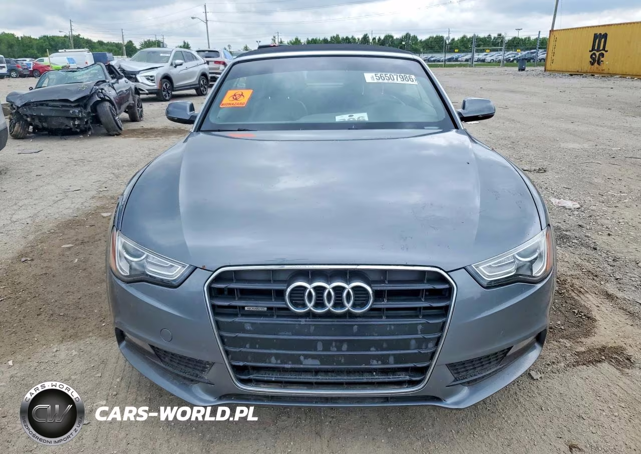 2014 Audi A5 Premium VIN:WAUCFAFH4EN005076 - 5