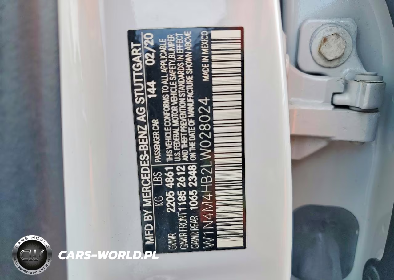 2020 Mercedes-Benz Glb 250 4Matic VIN:W1N4M4HB2LW028024 - 13