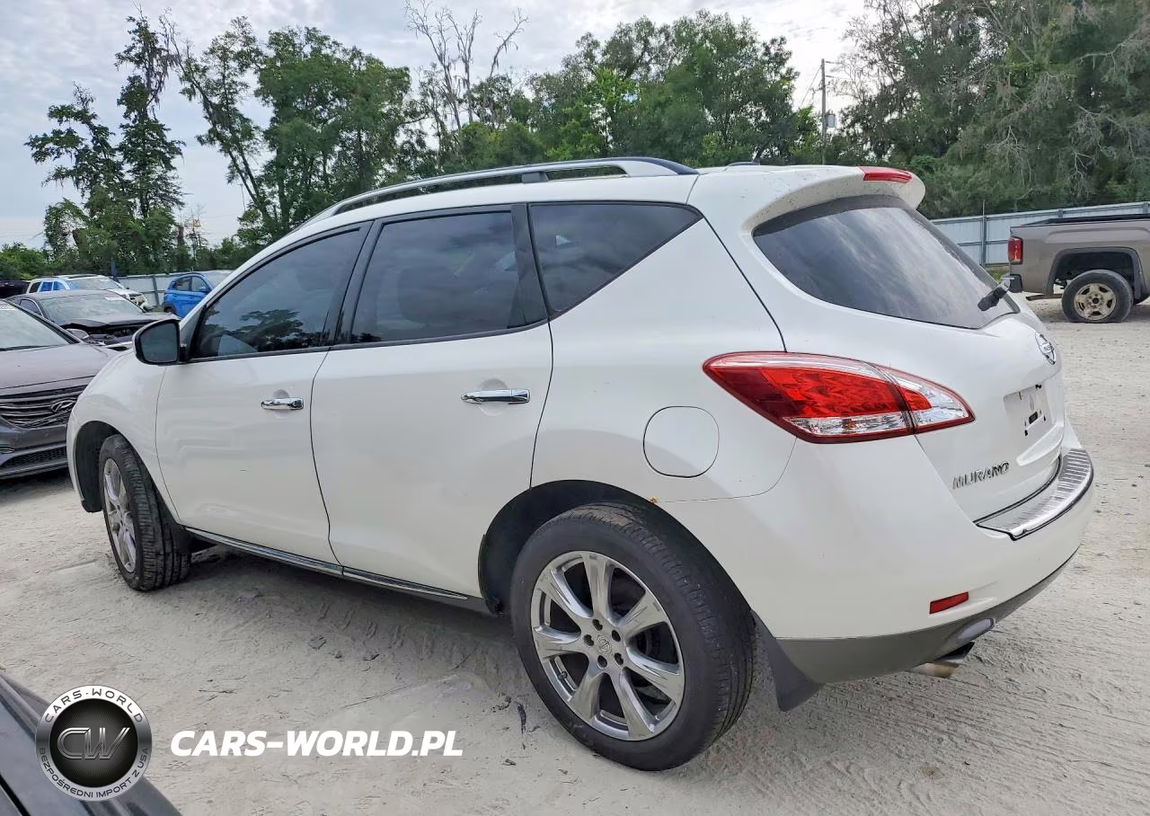 2012 Nissan Murano S VIN:JN8AZ1MW8CW230230 - 2