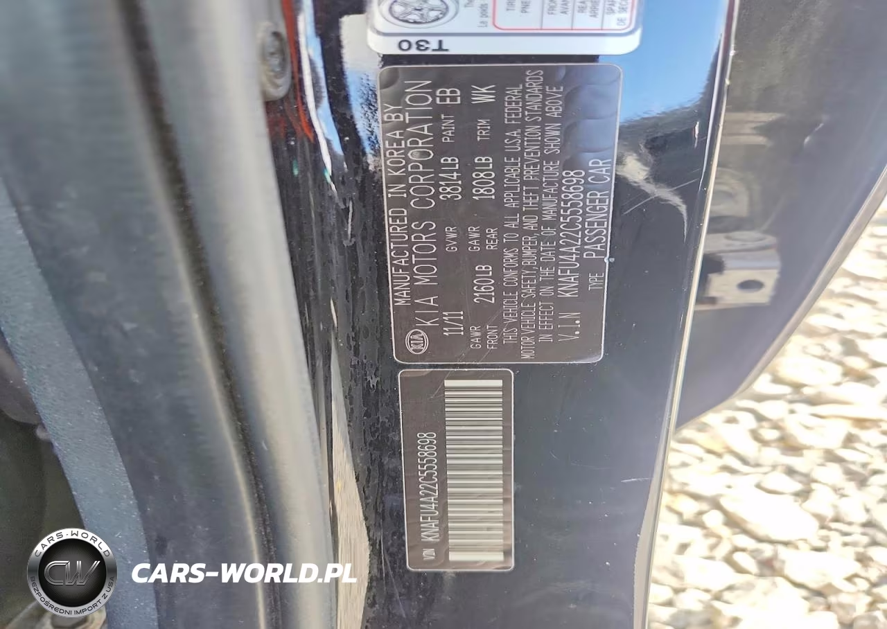 2012 Kia Forte Ex VIN:KNAFU4A22C5558698 - 12