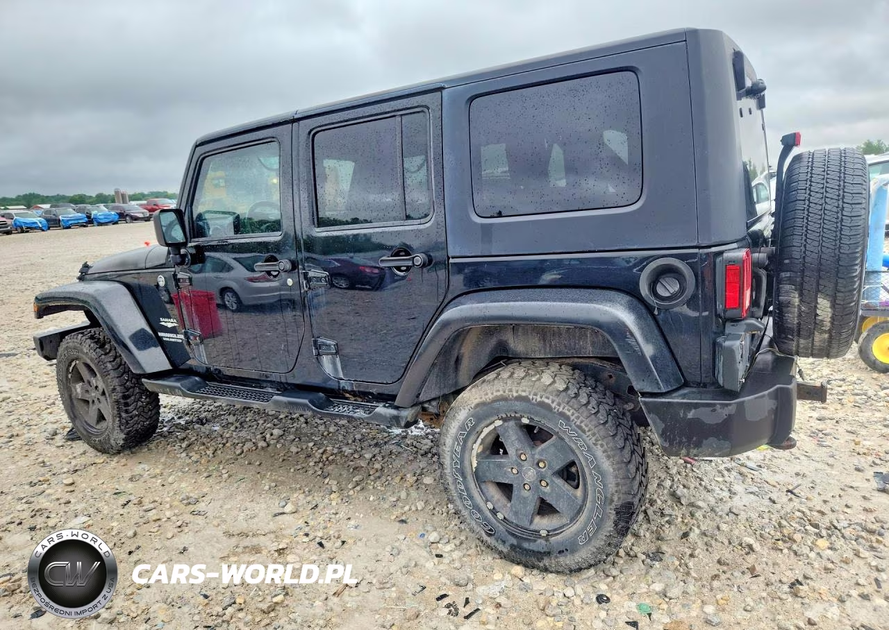2009 Jeep Wrangler Unlimited Sahara VIN:1J4GA59129L751093 - 2