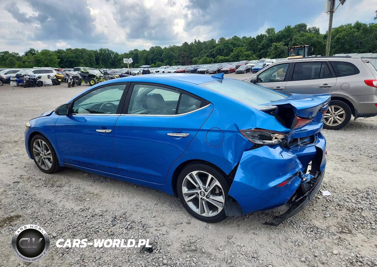 2017 Hyundai Elantra Limited VIN:KMHD84LF0HU143824 - 2