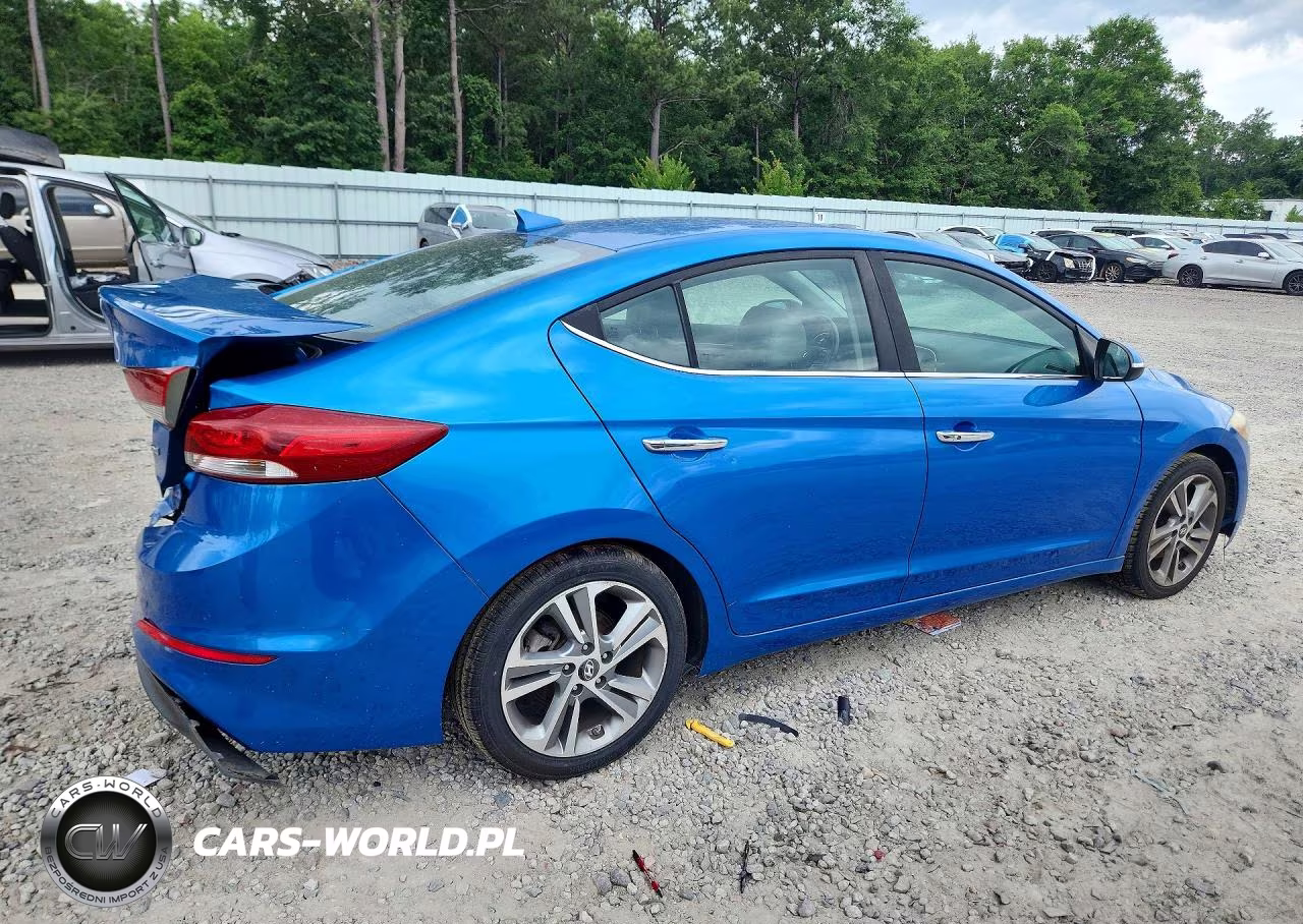 2017 Hyundai Elantra Limited VIN:KMHD84LF0HU143824 - 3