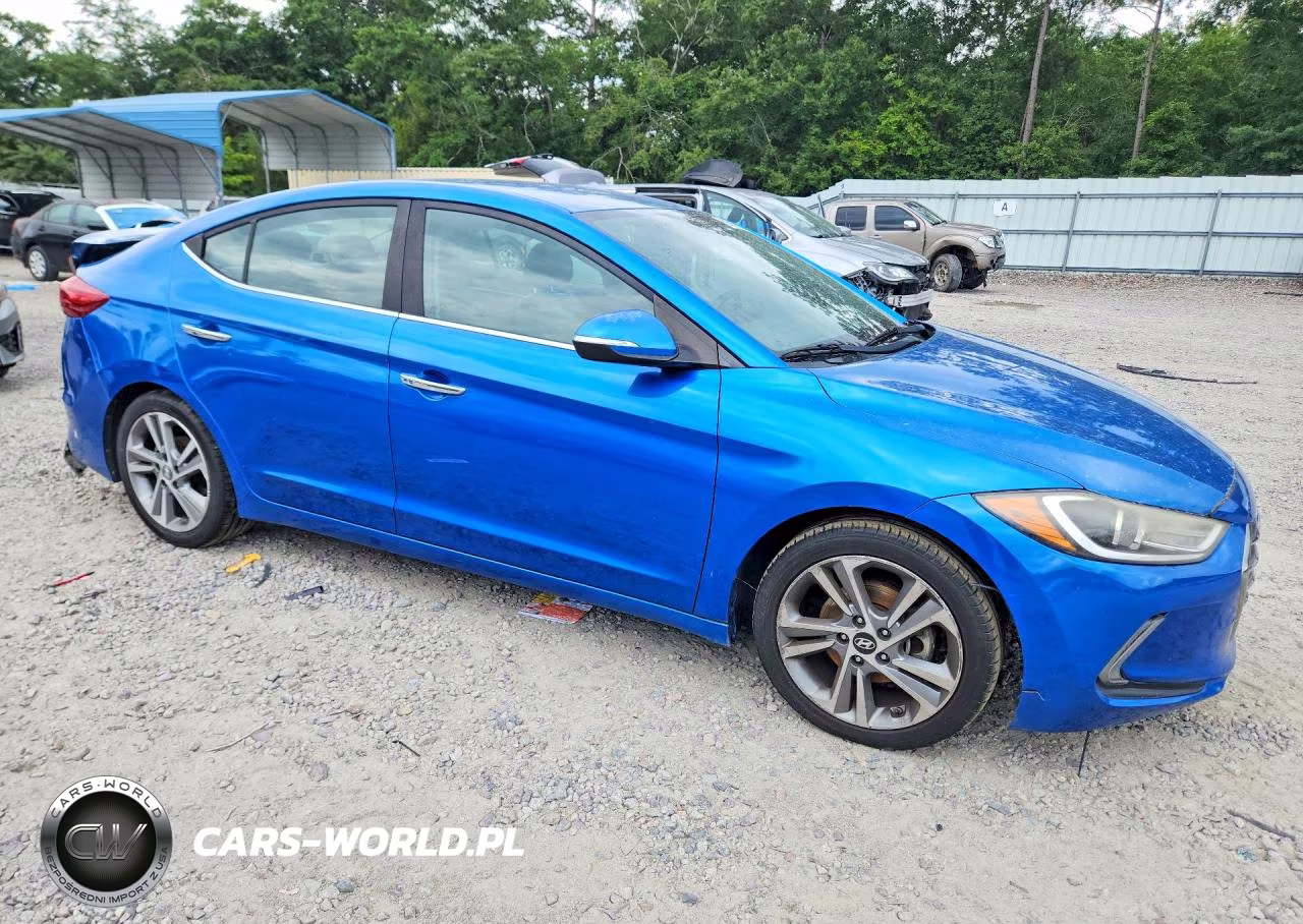 2017 Hyundai Elantra Limited VIN:KMHD84LF0HU143824 - 4