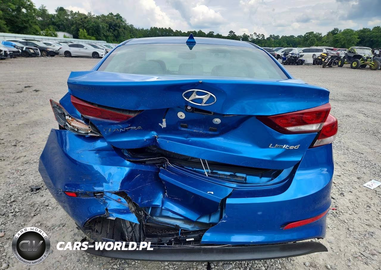 2017 Hyundai Elantra Limited VIN:KMHD84LF0HU143824 - 6
