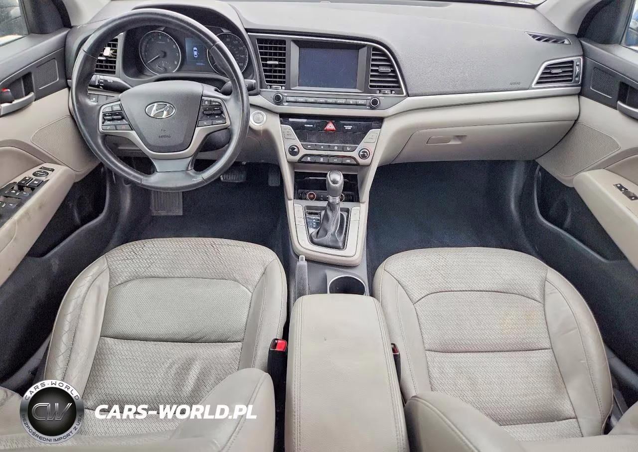 2017 Hyundai Elantra Limited VIN:KMHD84LF0HU143824 - 8