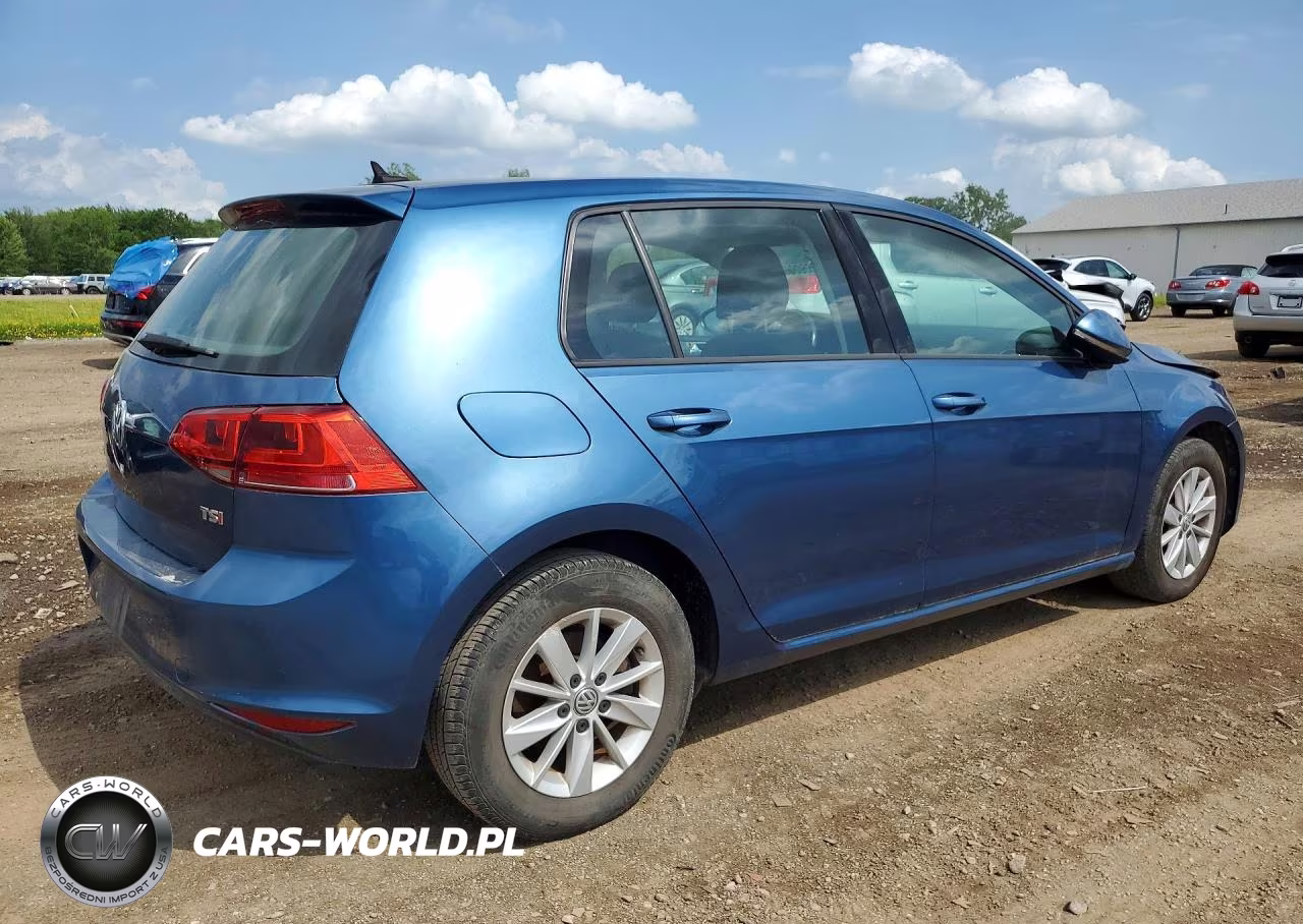 2016 Volkswagen Golf S VIN:3VW217AU0GM038364 - 3