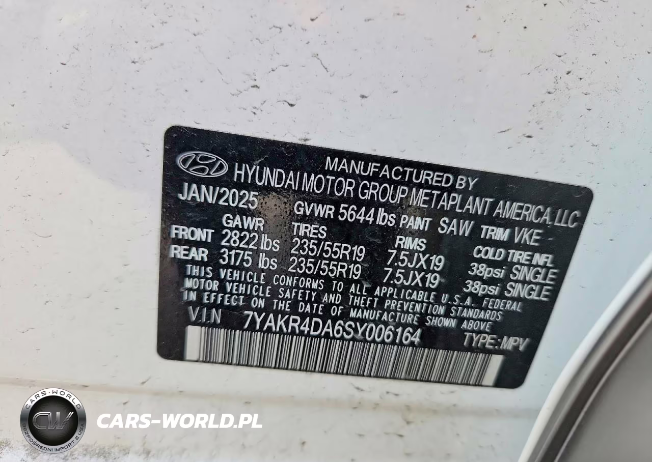 2025 Hyundai Ioniq 5 Limited VIN:7YAKR4DA6SY006164 - 12