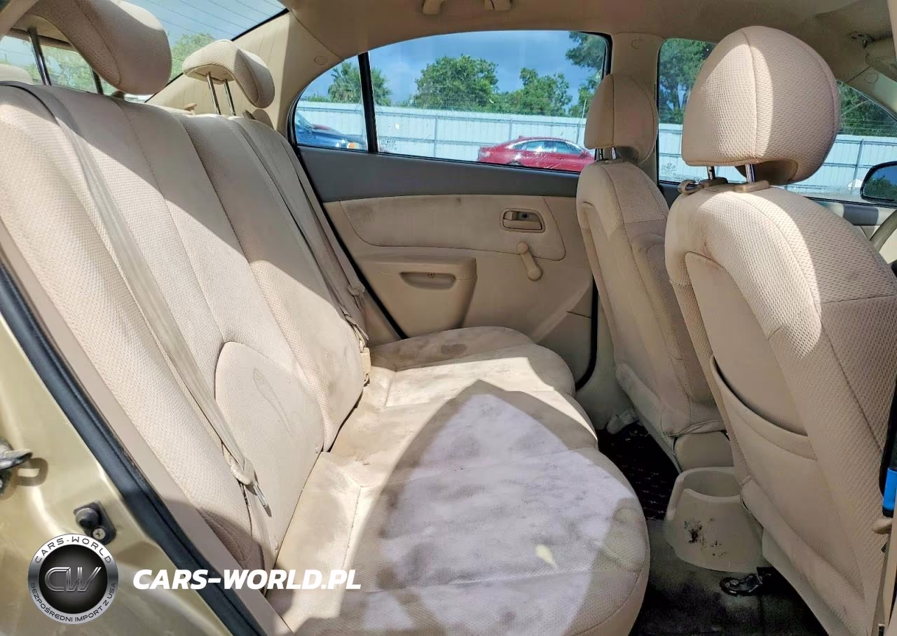 2007 Kia Rio Base VIN:KNADE123476242990 - 10