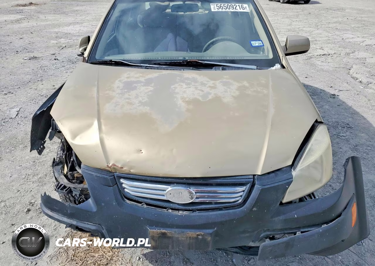2007 Kia Rio Base VIN:KNADE123476242990 - 11