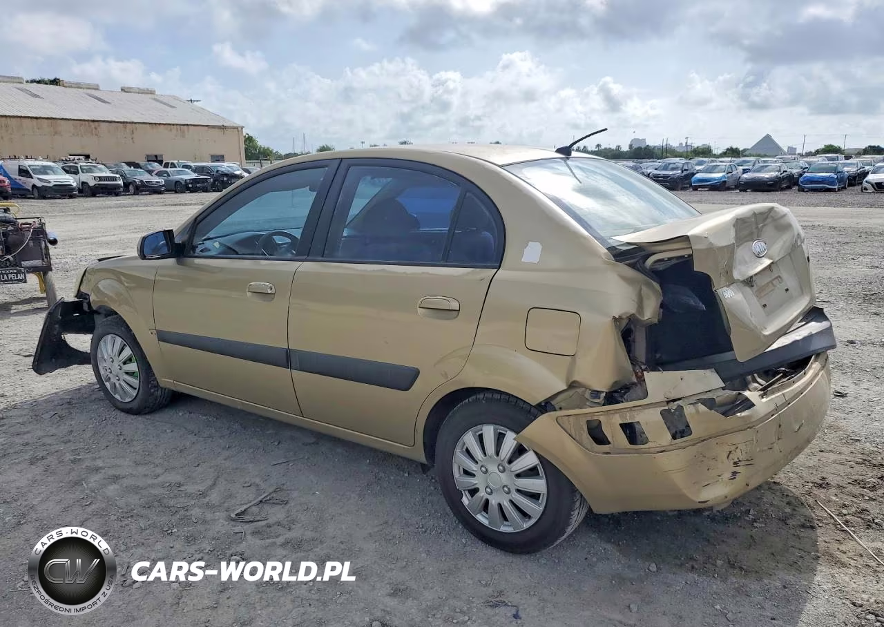 2007 Kia Rio Base VIN:KNADE123476242990 - 2