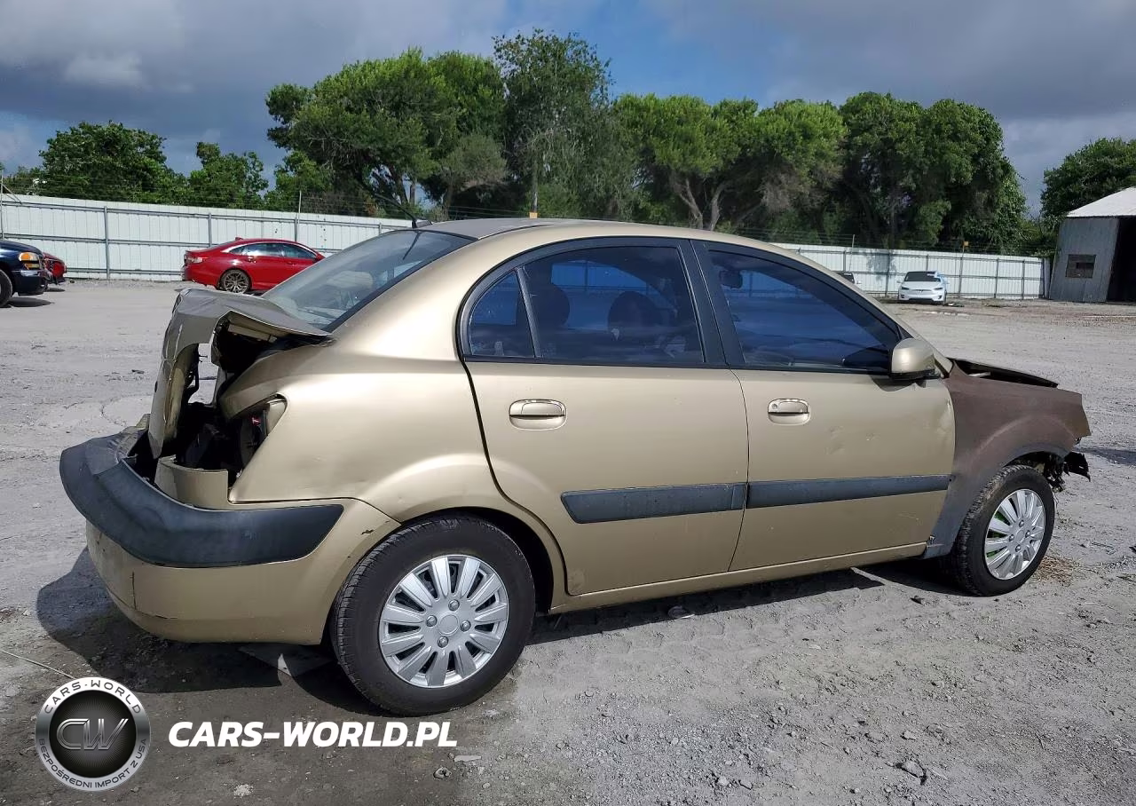 2007 Kia Rio Base VIN:KNADE123476242990 - 3