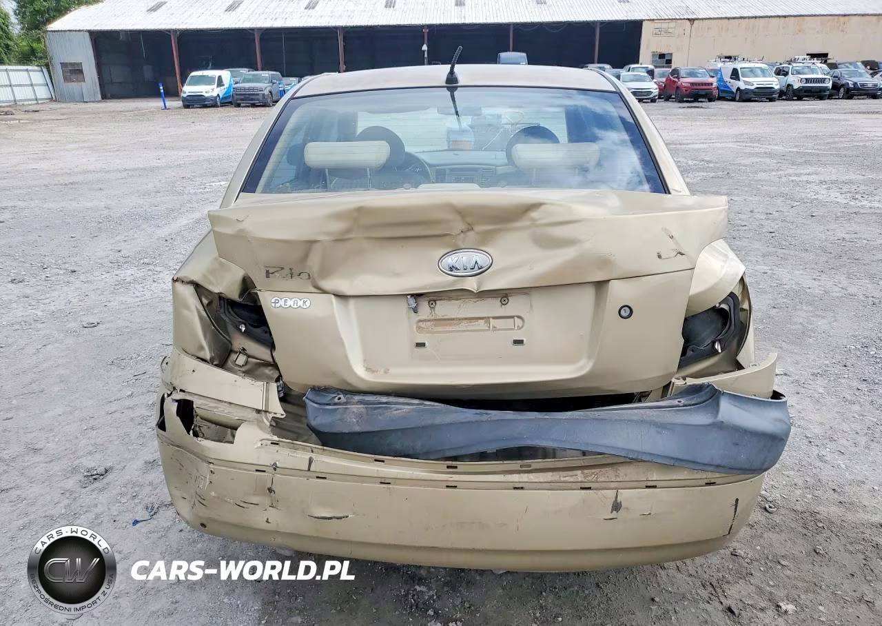 2007 Kia Rio Base VIN:KNADE123476242990 - 6