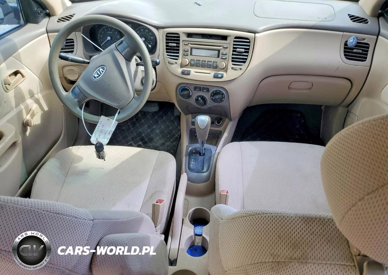2007 Kia Rio Base VIN:KNADE123476242990 - 8