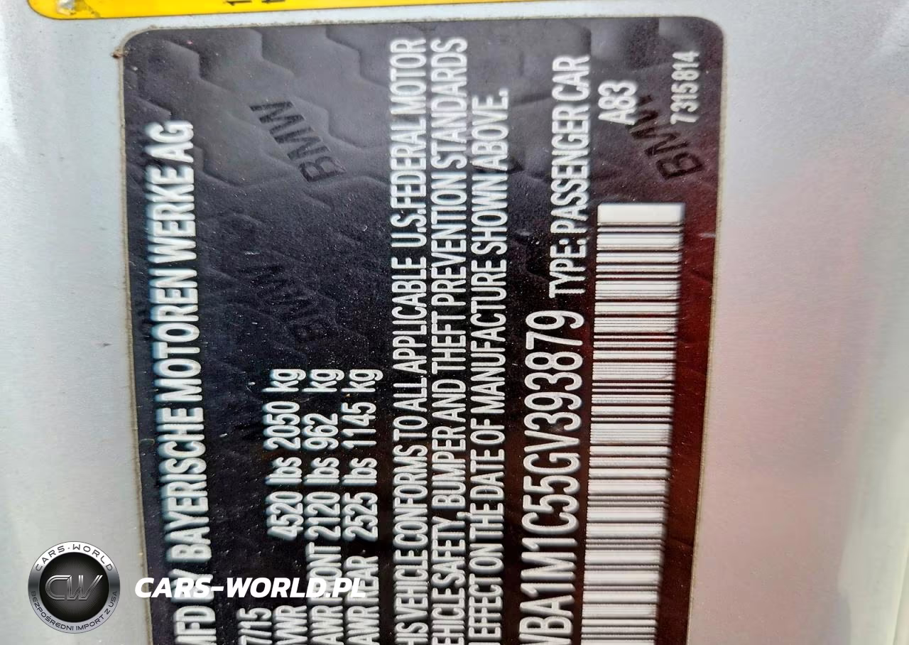 2016 BMW M235I VIN:WBA1M1C55GV393879 - 12