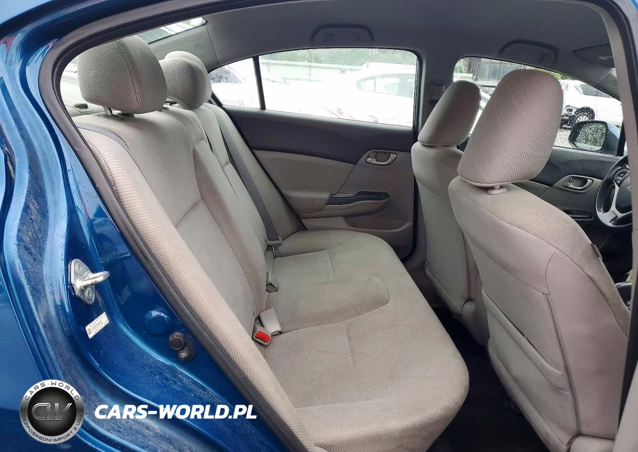 2012 Honda Civic Lx VIN:2HGFB2F53CH544688 - 10