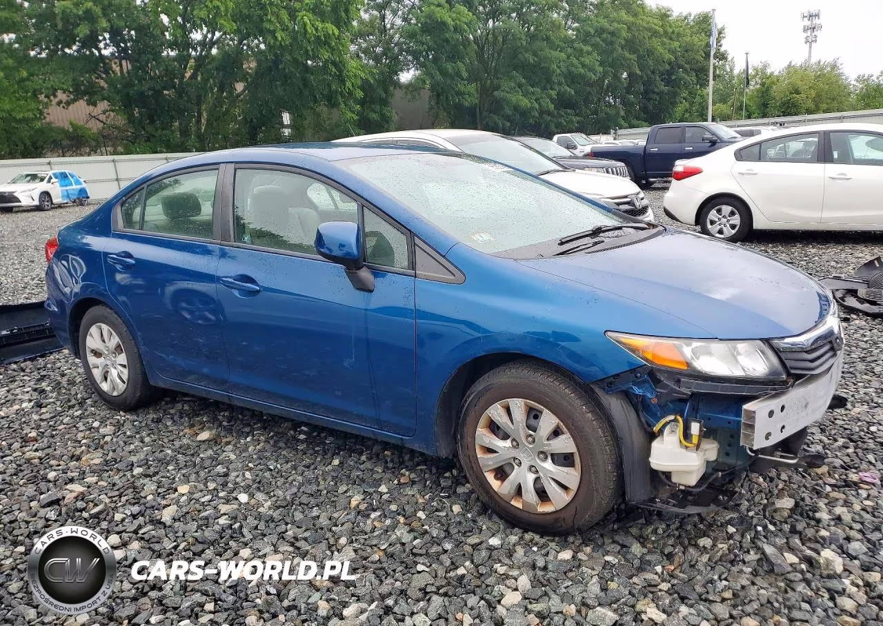 2012 Honda Civic Lx VIN:2HGFB2F53CH544688 - 4