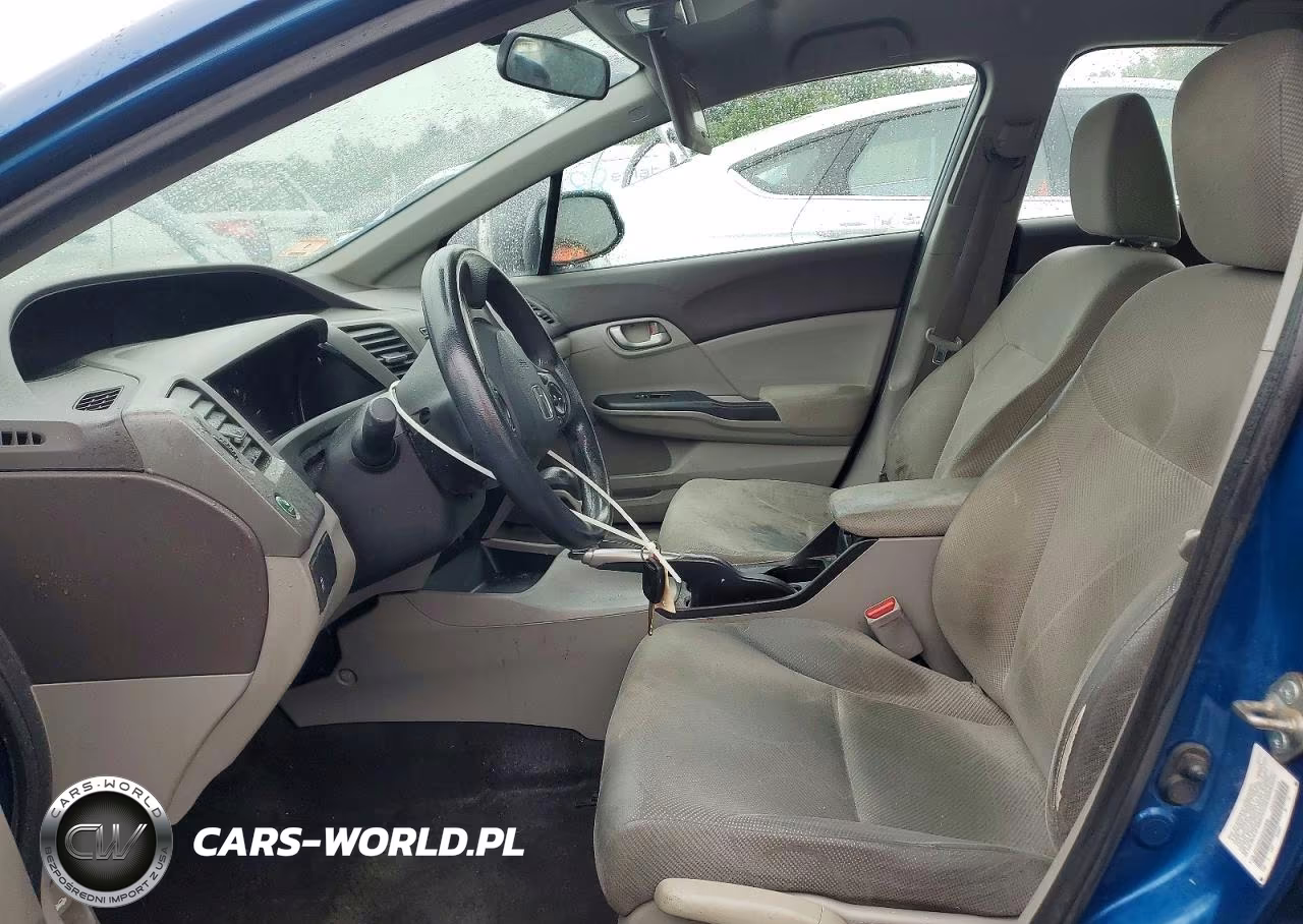 2012 Honda Civic Lx VIN:2HGFB2F53CH544688 - 7